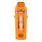 Heavy Plastic Sipper Water Bottle, 700ml, Orange, 18cm (H) x 7cm (W), (7788) 0000981