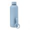 Stainless Steel Insulated Narrow Mouth Water Bottle, 500ml, Light Blue, 8.3in (H) x 3in (W), (373-500) 0000974