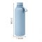 Stainless Steel Insulated Narrow Mouth Water Bottle, 500ml, Light Blue, 8.3in (H) x 3in (W), (373-500) 0000974