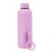 Stainless Steel Insulated Narrow Mouth Water Bottle, 500ml, Purple, 21cm (H) x 7.5cm (W), (373-500) 0000974