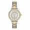 U.S. Polo Assn. Women's Metallic Chain Round Dial Analog Wrist Watch, Steel, USPA2047-04