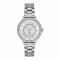 U.S. Polo Assn. Women's Metallic Chain Round Dial Analog Wrist Watch, Steel, USPA2047-05