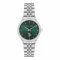 U.S. Polo Assn. Women's Metallic Chain Round Dial Analog Wrist Watch, Green, USPA2061-01