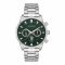 U.S. Polo Assn. Men's Metallic Chain Round Dial Chronograph Wrist Watch, Green, USPA1055-03