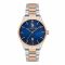 U.S. Polo Assn. Men's Metallic Chain Round Dial Chronograph Wrist Watch, Blue, USPA1072-05