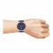 U.S. Polo Assn. Men's Leather Strap Round Dial Chronograph Wrist Watch, Blue, USPA1010-06