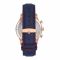 U.S. Polo Assn. Men's Leather Strap Round Dial Chronograph Wrist Watch, Blue, USPA1010-06