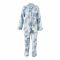 Basix Women's Floral Loungewear Set, 2-Piece, Sky Blue, LW-634