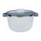 Happy Ware Forte Warmer Pot With Twist-Lock Lid, 3.5 Liter Capacity, 29.5x22.2x16.5cm, Grey, SU-648