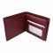 Basix Double Stich Wallet, Maroon, DS-02