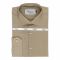 Pace Setters Men's Beige Solid Shirt, PS-2195