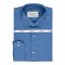 Pace Setters Men's Light Petrol Solid Shirt, PS-2195