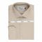 Pace Setters Men's Light Fawn Solid Shirt, PS-2195