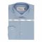 Pace Setters Men's Blue Solid Shirt, PS-2195