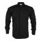 Pace Setters Men's Black Solid Shirt, PS-2195