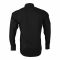 Pace Setters Men's Black Solid Shirt, PS-2195