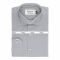 Pace Setters Men's Silver Solid Shirt, PS-2195