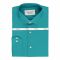 Pace Setters Men's Mid Green Solid Shirt, PS-2195