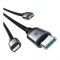 Joyroom Speedy Series 30W 3-in-1 Fast Charging Cable (Type-C to L+C+M), 1.2m, Black, SA21-1T3