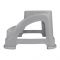 Hobby Life Merdivo Plastic Two Step Stool, Grey, HL.081398