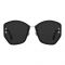 Z.A Women's Sunglasses, Black, CD-80707