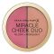 Max Factor Miracle Cheek Duo Blush+Highlighter, 30 Dusky Pink & Copper