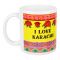 Star Shine Truck Art (I Love Karachi) Digital Printed Mug