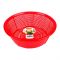 Lion Star 24cm Plastic Basin Strainer, Red, BA-33