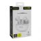 Yolo Yopod Duo Wireless Earbuds, Up to 40 Hours Total Playtime, IPX5 Water Resistant, White