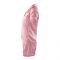 Basix Women's Silk Shirt and Short Pajama Nightwear Set, Rose Pink, SW-102