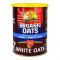 Fasfars Organic White Oats, 400g Tin