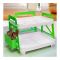 Inaaya Traders Plastic 2-Tier Multifunctional Dish Rack, Lime, 101623