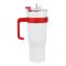 Inaaya Traders 650ml Stainless Steel Vacuum Insulated Coffee Mug, Red, 101714