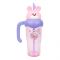 Inaaya Traders 750ML Plastic Bear Water Cup and Bottle, Pink, 101688