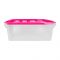 Lion Star Puro Plastic Container, No.8, Pink, JX-38