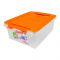 Lion Star Puro Plastic Container, No.8, Orange, JX-38