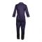 Basix Women's Mini Polka Dots Cotton Loungewear Set, Navy Blue, LW-635