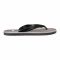 Bata Men's Rubber Flip Flops, For Home & Casual Wear, Grey, 8772002