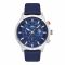 U.S. Polo Assn Men's Round Dial Chronograph Wrist Watch With Band Strap, Blue, USPA1014B-06