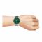 U.S. Polo Assn Women's Round Dial Analog Wrist Watch With Band Strap, Green, USPA2077-03