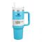 Stanley Quencher H2.0 FlowState Stainless Steel Insulated Tumbler With Lid & Straw, 1800ml, Pool