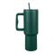 AJF Plain Stainless Steel Vacuum Insulated Tumbler With Lid & Straw, 1800ml, Green