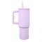 AJF Plain Stainless Steel Vacuum Insulated Tumbler With Lid & Straw, 1800ml, Purple