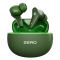 Zero Thunder Z Wireless Earbuds, IPX4 Water Resistant, Forest Green