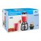 Anex Deluxe Blender & Grinder, 1.5 Liters Jug, Black & Silver, AG-6033