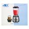 Anex Deluxe Blender & Grinder, 1.5 Liters Jug, Black & Silver, AG-6033