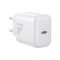 Joyroom PD20W Fast Charger+Type-C To Type-C 1m Cable, White, JR-TCF20EU