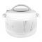 Golden Fire Hot Pot, Food Warmer, 4000ml, White & Silver, 887W/S