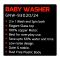 Gaba National 2 In 1 Baby Washer and Spin Dryer Washing Machine, Pink, GNW-93020/24