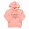 Pretty Girls Tracksuit With Hoodie and Trouser, Peach